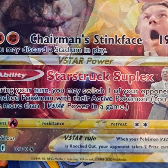 Vince McMahon Pokemon Card - Picture 7 of 8